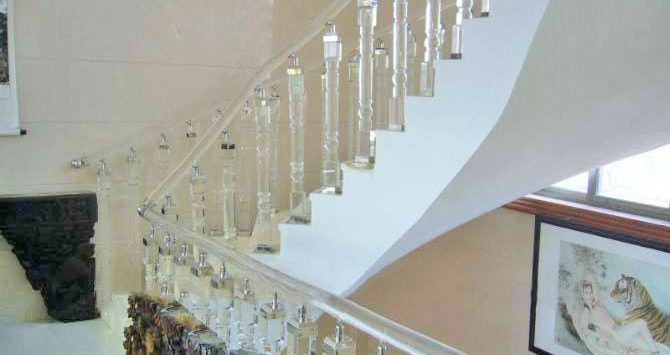 Перила из стекла