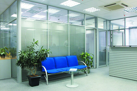 Пространство в офисных помещениях