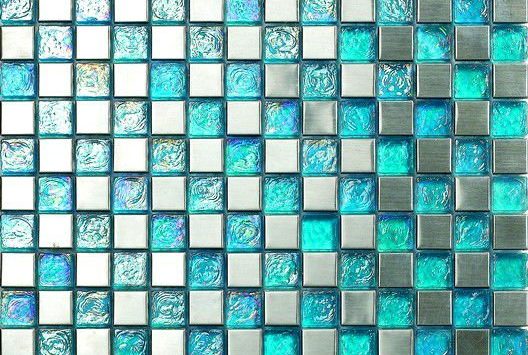 Сочетание стекла и металла