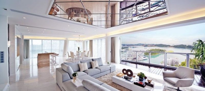 NEW! Стеклянный потолок: виды конструкций, преимущества, идеи для интерьера