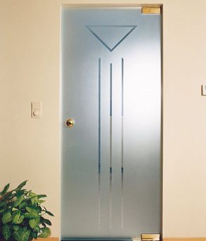 Стеклянные конструкции с матовым стеклом