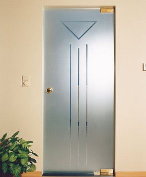 Стеклянные конструкции с матовым стеклом