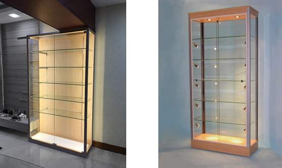 Стеклянные витрины