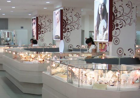 Привлекательность стеклянных витрин