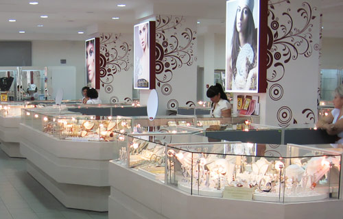 Привлекательность стеклянных витрин